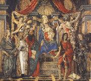 Sandro Botticelli St Barnabas Altarpiece (mk36) oil painting on canvas